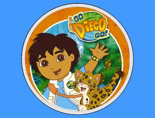Go Diego Go Edible Icing Image - Click Image to Close